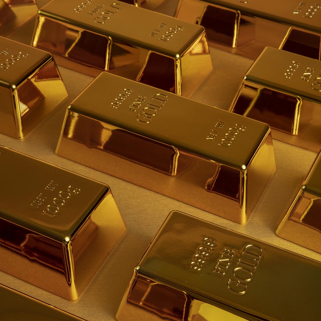 Lingotti in oro puro da investimento